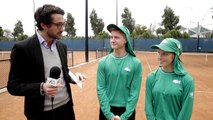 Woolworths Ballkids learn french for Roland Garros Australian Open.