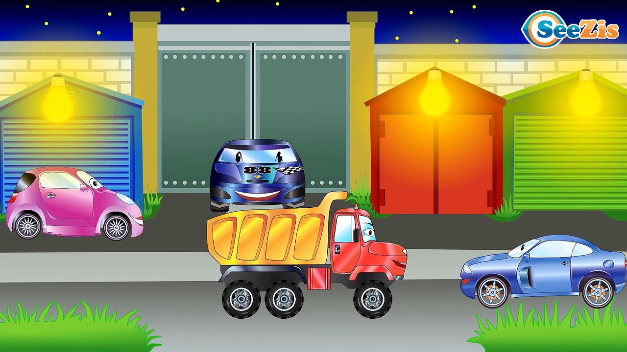 Мультики про машинки. Грузовик и Мусоровоз. Город Машинок без электричества. Веселые машинки
