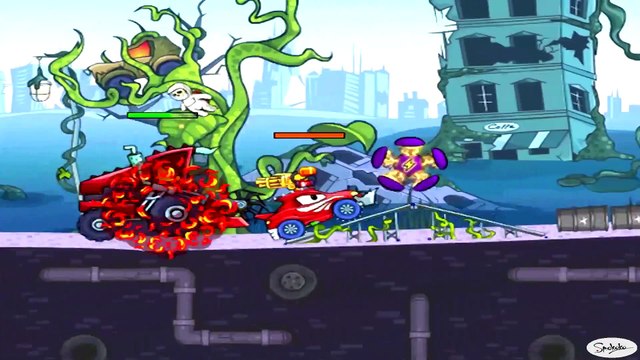 Мультики про машинки. Гоночная Машина. Трек с препятствиями — Новый Уровень. Тики Таки Машинки