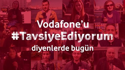 Uğur Çulhaloğlu Vodafoneu #TavsiyeEdiyorum Diyor