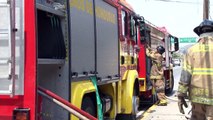 Bomberos evitan tragedia en viviendas sampedranas