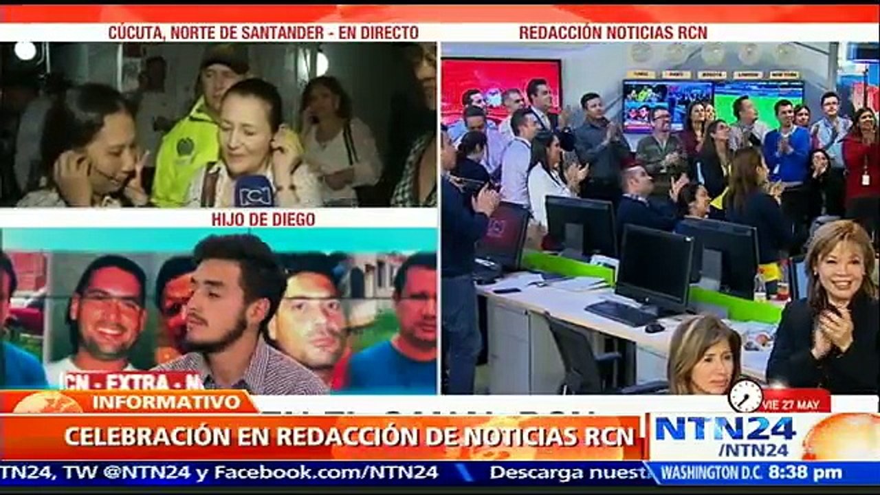 Estamos bien, estamos tranquilos, pudimos sobrellevar esto de la mejor manera": camarógrafo de RCN