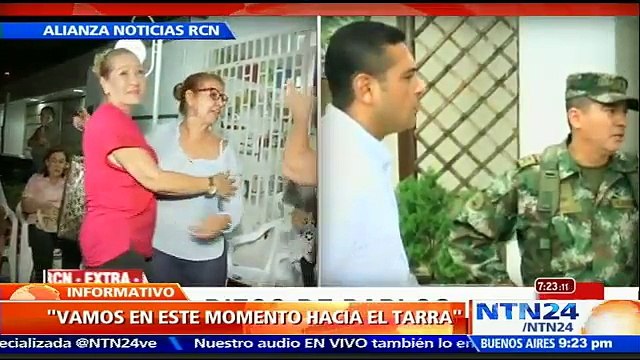 ELN libera al periodista de RCN Noticias Diego D' Pablos y al camarógrafo Carlos Melo