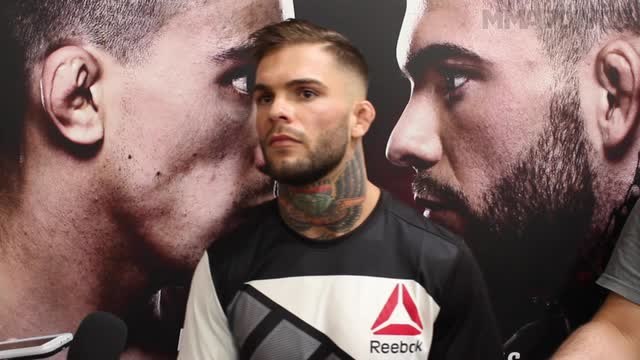 Cody Garbrandt full media scrum ahead of UFC Fight Night 88.m4v
