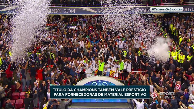 Disputa fora do campo! Título da Liga dos Campeões vale muito também para as fornecedoras de material esportivo