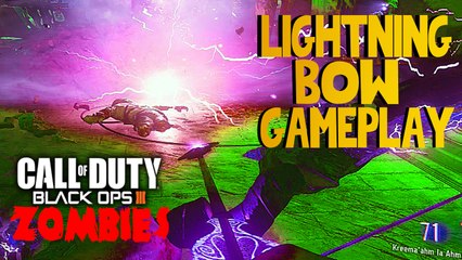 Black Ops 3  "DER EISENDRACHE" LIGHTNING BOW GAMEPLAY