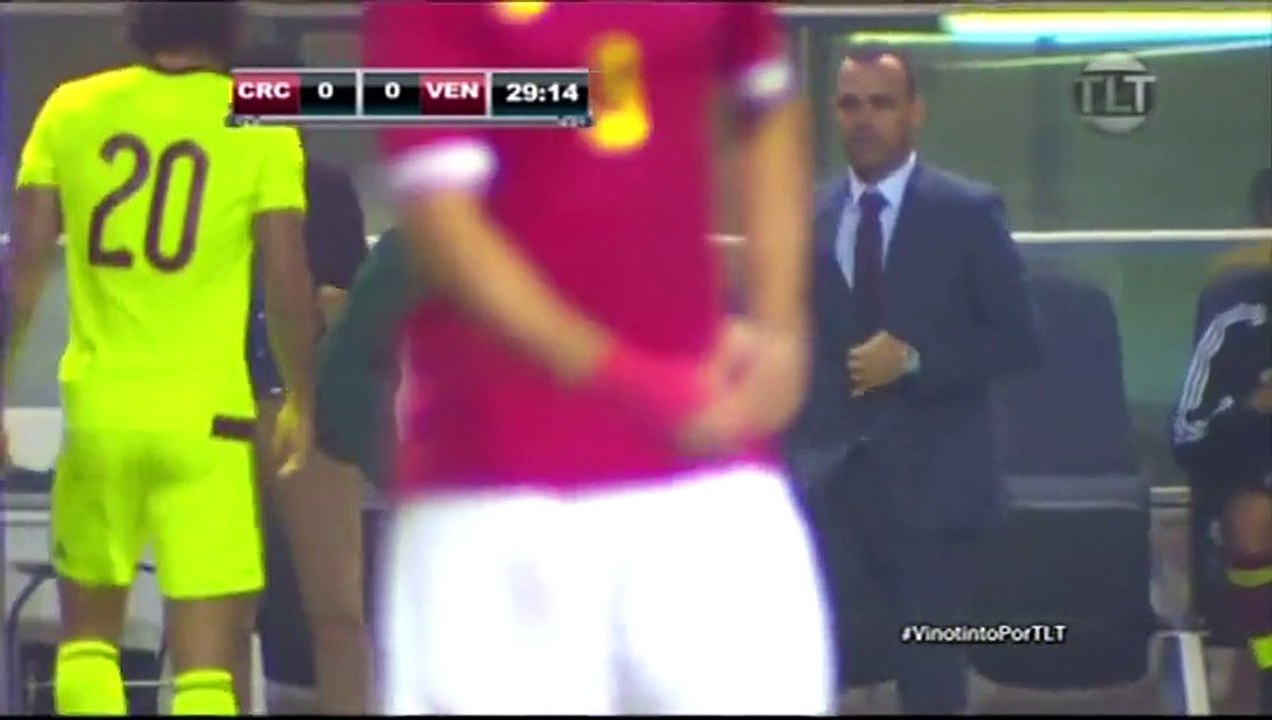 Salomón Rondón Goal - Costa Rica vs Venezuela 0-1 - 27-05-2016