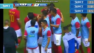 Cristian Gamboa Goal - Costa Rica vs Venezuela 1-1 - 27-05-2016
