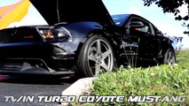 2014 Viper battles Twin Turbo Coyote Mustang!