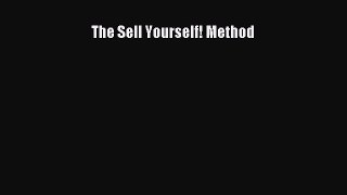 EBOOKONLINEThe Sell Yourself! MethodBOOKONLINE