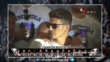 Mario Gomez'in Dansı Şampiyonluk Kutlamasına Damga Vurdu