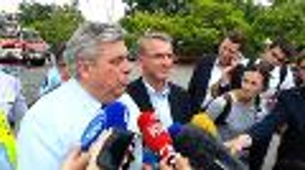 Incendie Saint-Jean-d'Illac : la conférence de presse du préfet