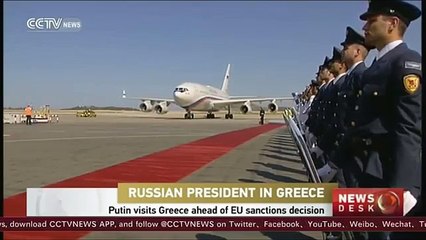 Putin visits Greece ahead of EU sanctions decision