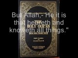 Jesus Christ in the Holy Quran (Almaiida 5:72_81)