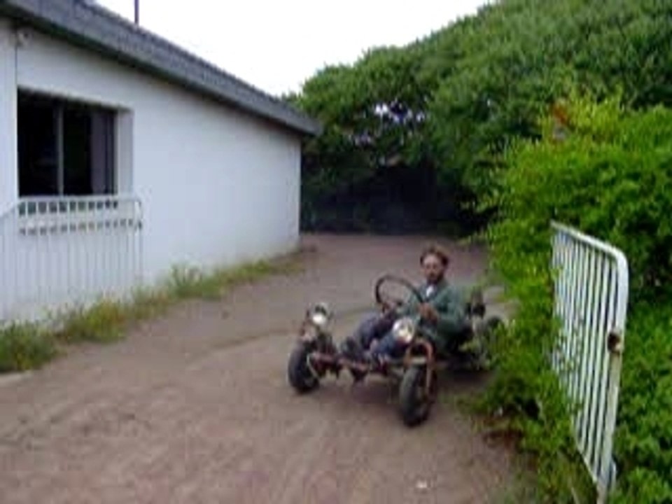 accident de kart assez drole