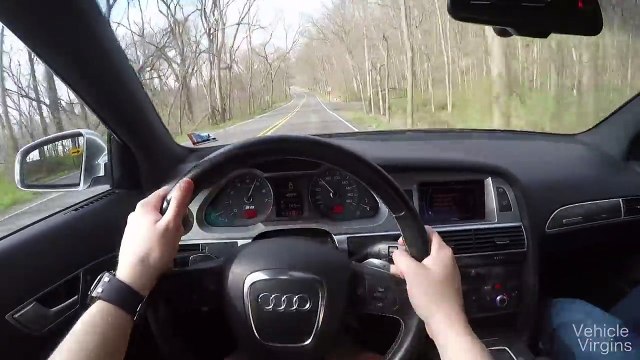 Audi S6 POV Test Drive - Insane Milltek 5.2 Liter V10 Exhaust Sounds!