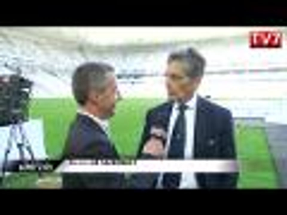 Nicolas de Tavernost lors de l'inauguration du nouveau stade de Bordeaux