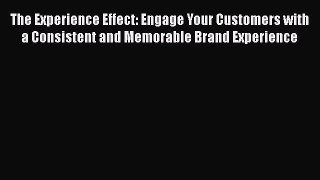 READbookThe Experience Effect: Engage Your Customers with a Consistent and Memorable Brand