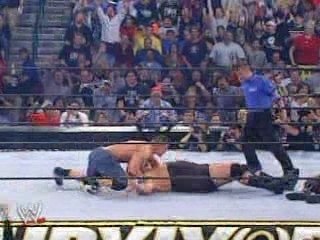 Wwe survivor series 2003 - john cena delivers the fu to the