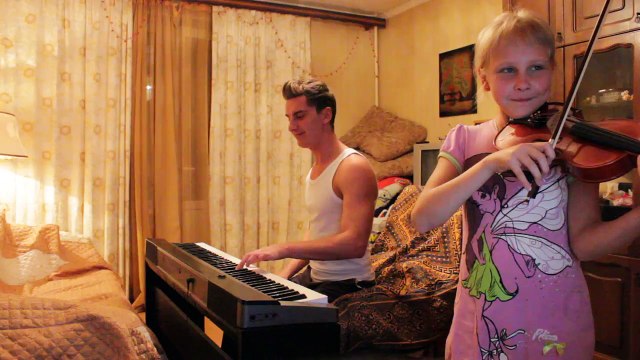 cover Piano + Violin OST The Truman Show (Шоу Трумана) - truman sleeps