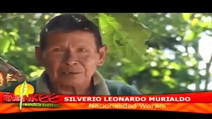 Culture of Huaorani tribe tribe at Amazon rainforest