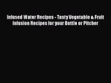 Read Infused Water Recipes - Tasty Vegetable & Fruit Infusion Recipes for your Bottle or Pitcher