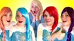 Spiderman & Frozen Elsa Get Rainbow Colored Hair - Funny Superhero Movie in Real Life (720p)