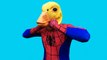Spiderman Vs Venom Vs Scream Vs Duck Spiderman In Real Life! Superhero Battle! (1080p)