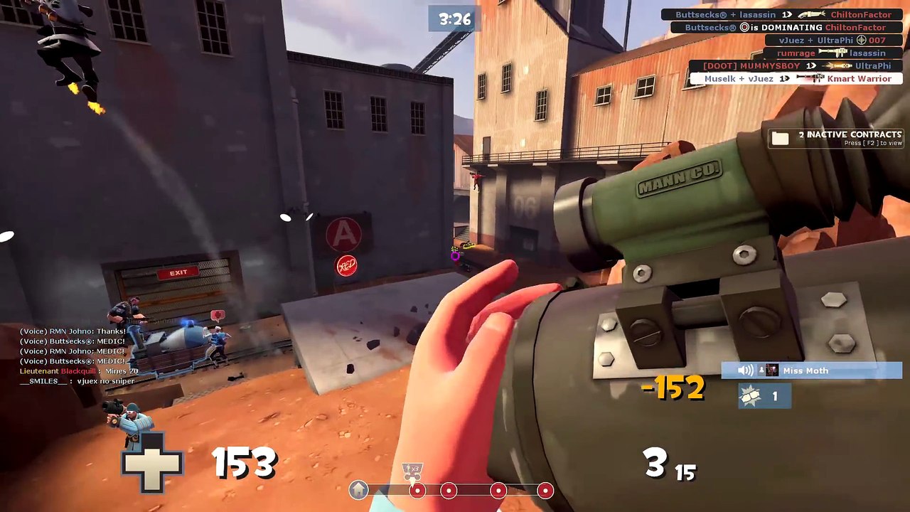 Playing TF2 In Slow Motion! Enter The Matrix