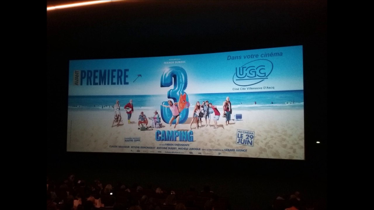 Avant-première du film CAMPING 3