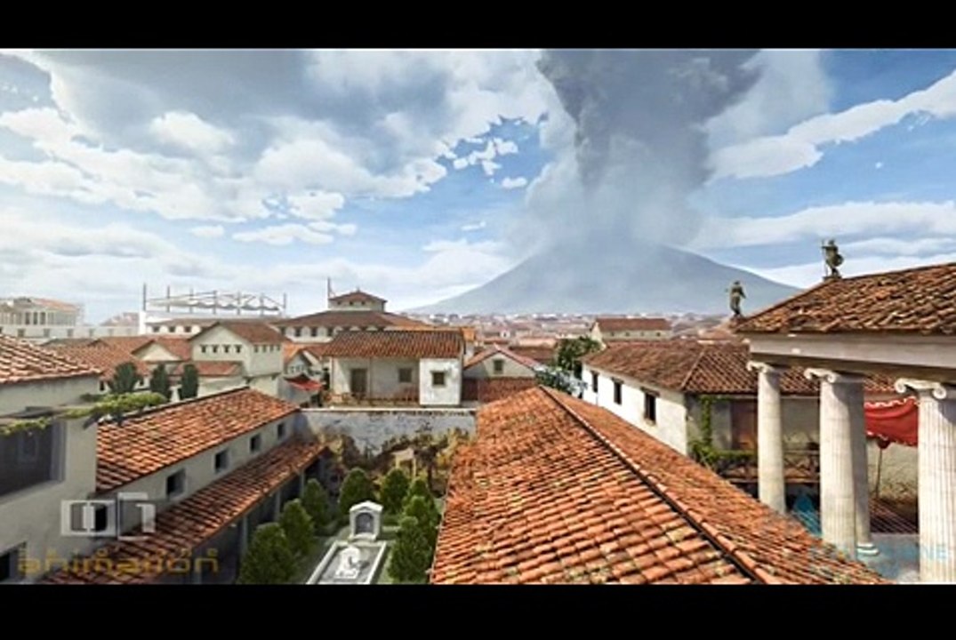 Erupcija Vezuva i unistenje Pompeje