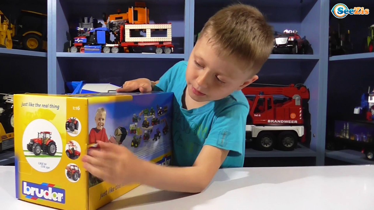 BRUDER Трактор. Распаковка Машинки от Игорька....