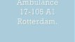 Ambulance 17-105 A1 Rotterdam.