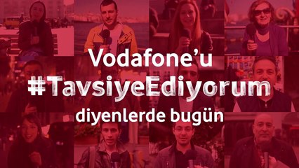 Ayşegül Yeşilyurt Vodafoneu #TavsiyeEdiyorum Diyor