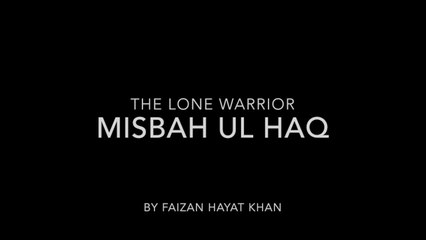 Tribute to Misbah Ul Haq on his birthday