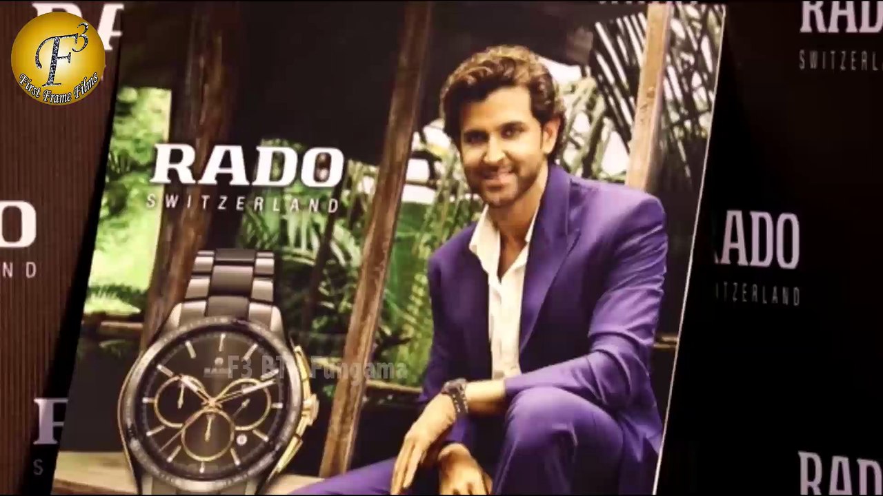 RADO ITS BRAND AMBASSADOR HRITHIK ROSHAN II UNVEIL SENSUAL SWISS DELIGHTS