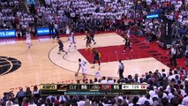 Cory Joseph Takes LeBron James Cavaliers vs Raptors NBA PLAYOFFS 5.23.16