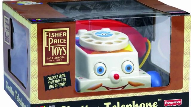Fisher Price Chatter Phone 1960s Pull Toy Chatter Telephone Toy Review Toy Story 3 Phone