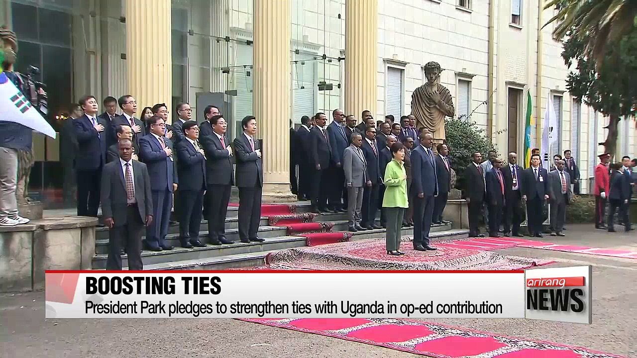 President Park vows to boost ties with Uganda through visit