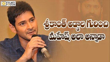 Mahesh Babu Takes Reponsibility For Brahmotsavam Flop - Filmyfocus.com