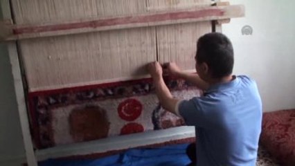 Cumhurbaşkanı Erdoğan'a Sevgisini Halıya İşledi - Tokat