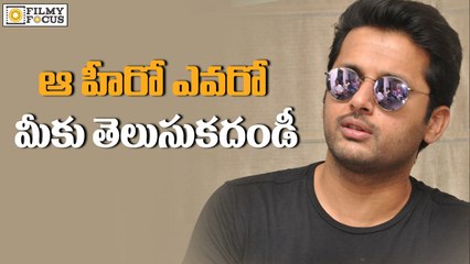 Nithin Reveals Samantha Boy Friend - Filmyfocus.Com