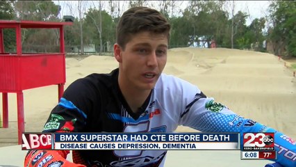 CTE discovered in brain of former BMX rider
