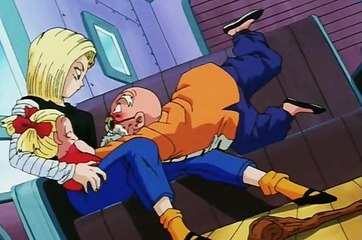 ドラゴンボールZ　18号の胸と亀仙人　ぱふぱふ【高画質】　[1080 HD]