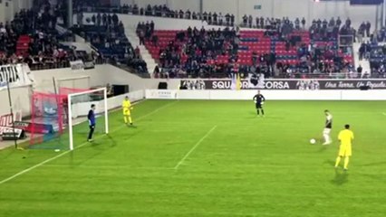 La jolie Panenka de Cabella avec la sélection corse