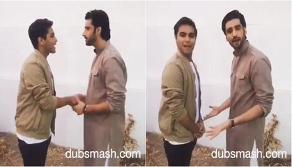Agha Ali & Asim Azhar Hilarious Dubsmash