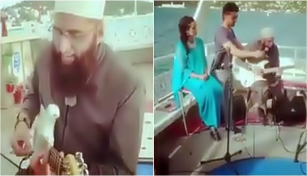 Junaid Jamshed singing Dil Dil Pakistan live in Turkey