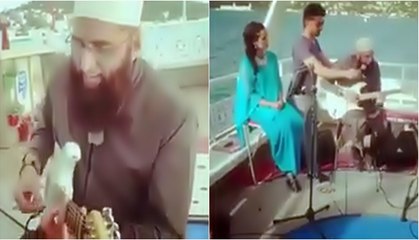 Junaid Jamshed singing Dil Dil Pakistan live in Turkey
