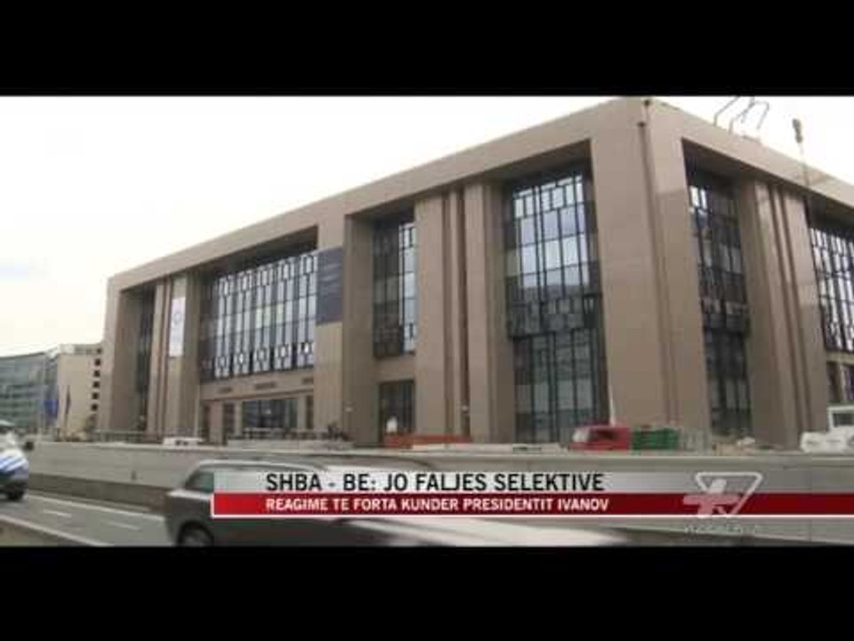 Reagime të forta kundër presidentit Ivanov - News, Lajme - Vizion Plus