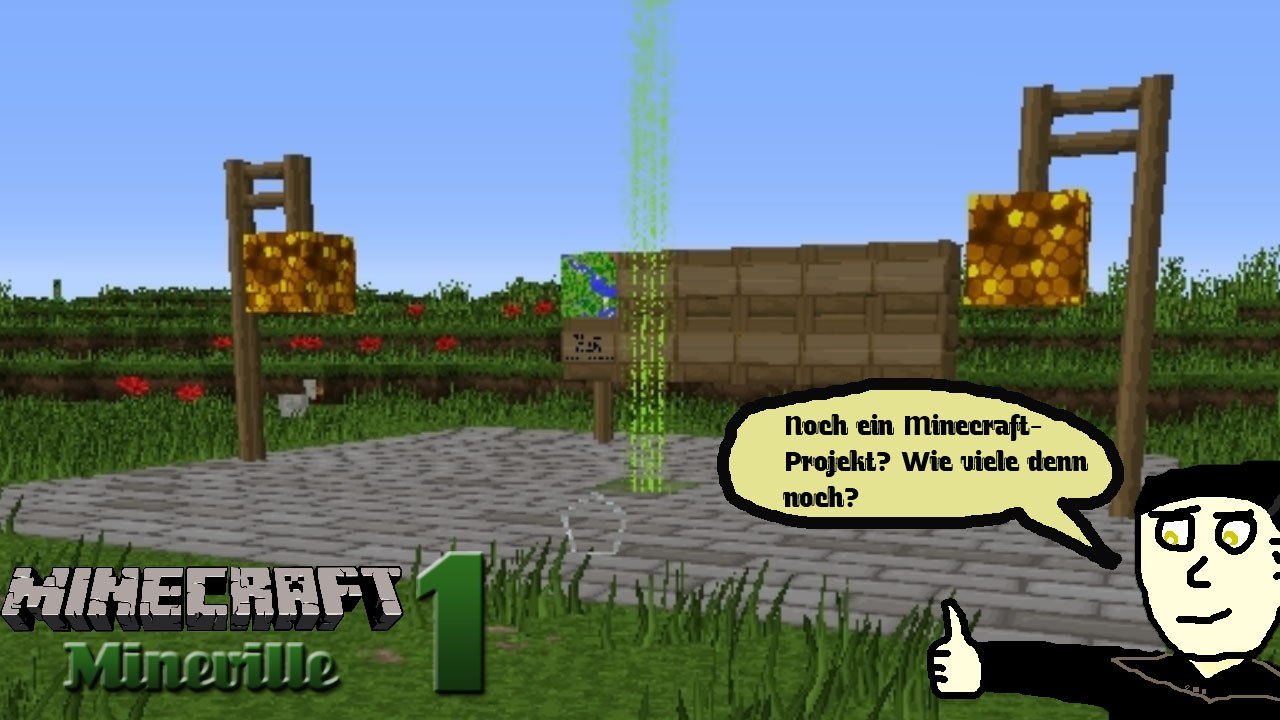 Minecraft mineville 1: die stadt, die nicht existiert